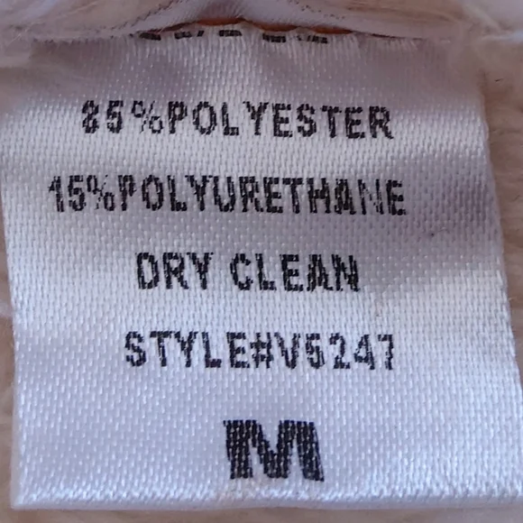 Faux leather fur lined Zip-up vest Jacket by Nameless size Medium (NWOTS) - Picture 9 of 10